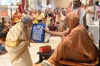 Girvanapratishtha Pramaṇa Patra Vitaraṇa (14 June 2026) Picture Courtesy Shri Dinesh Karkal